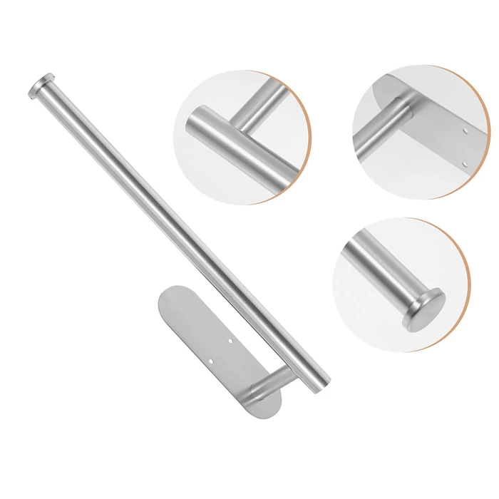 Konyhai papírtörlő tartó öntapadós vagy csavaros rögzítéssel