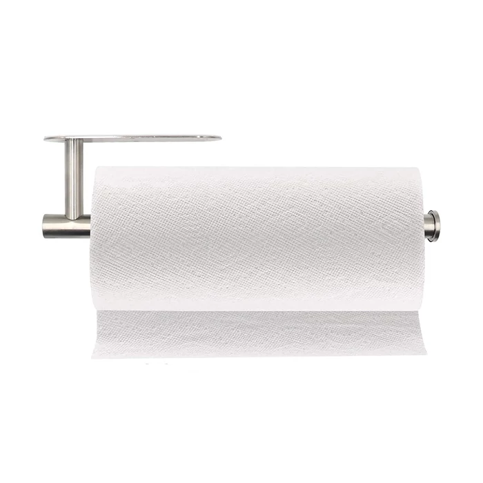 Konyhai papírtörlő tartó öntapadós vagy csavaros rögzítéssel
