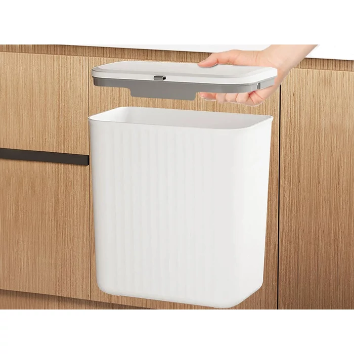 Szekrényre akasztható szemetes, 9 literes