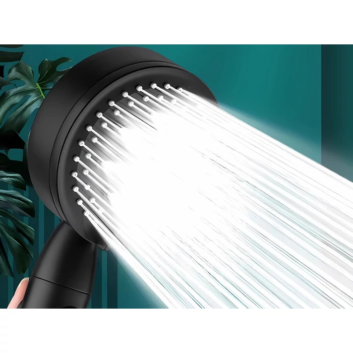 Kézi zuhanyszett 5 funkcióval, 150 cm tömlővel