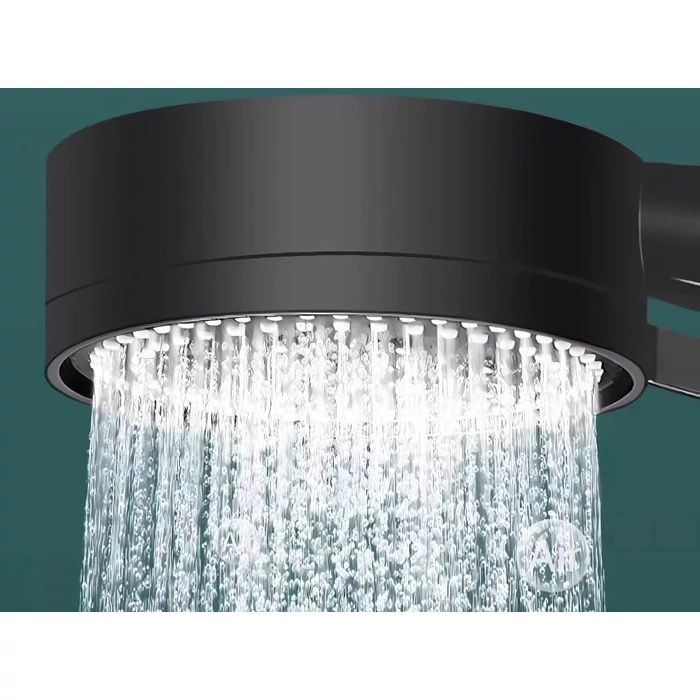 Kézi zuhanyszett 5 funkcióval, 150 cm tömlővel