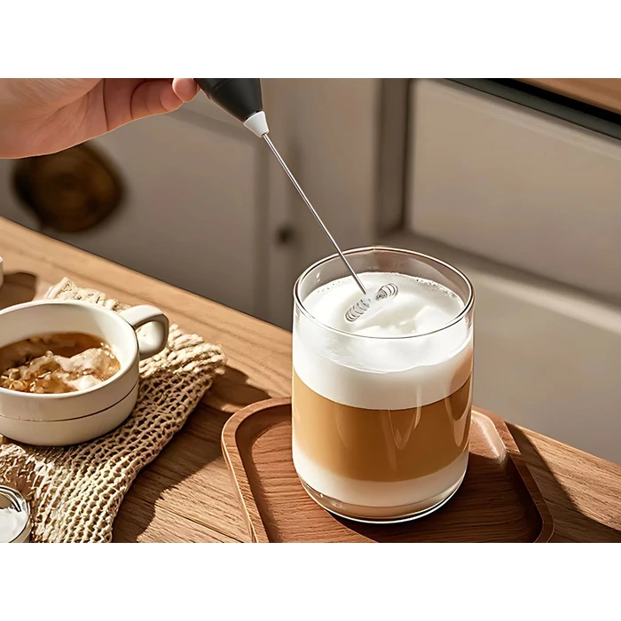 USB-vel tölthető akkumulátoros tejhabosító