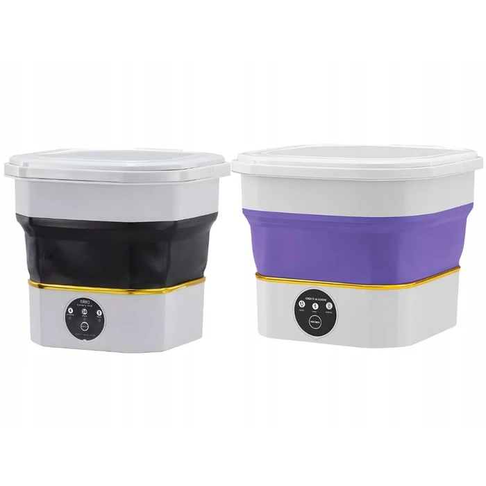 Hordozható utazó mosógép, 6 L, 240 V