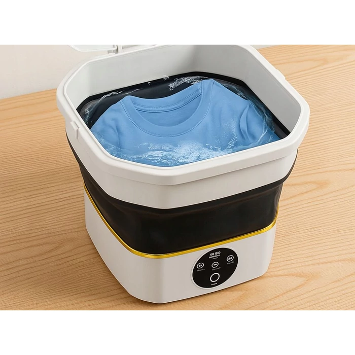 Hordozható utazó mosógép, 6 L, 240 V