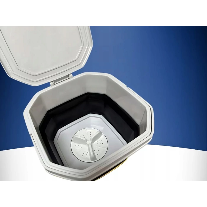 Hordozható utazó mosógép, 6 L, 240 V