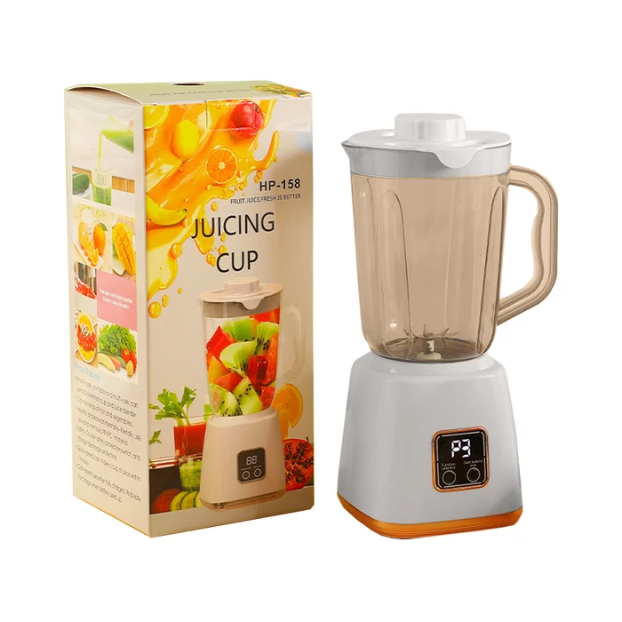 Akkus smoothie készítő turmixgép 3 üzemmóddal, 600 ml, fehér