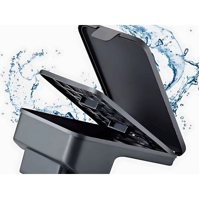 Vezeték nélküli robotporszívó, fehér