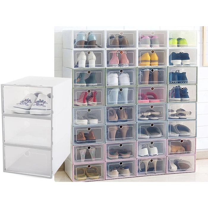 Moduláris háztartási rendszerező, cipőtartó doboz