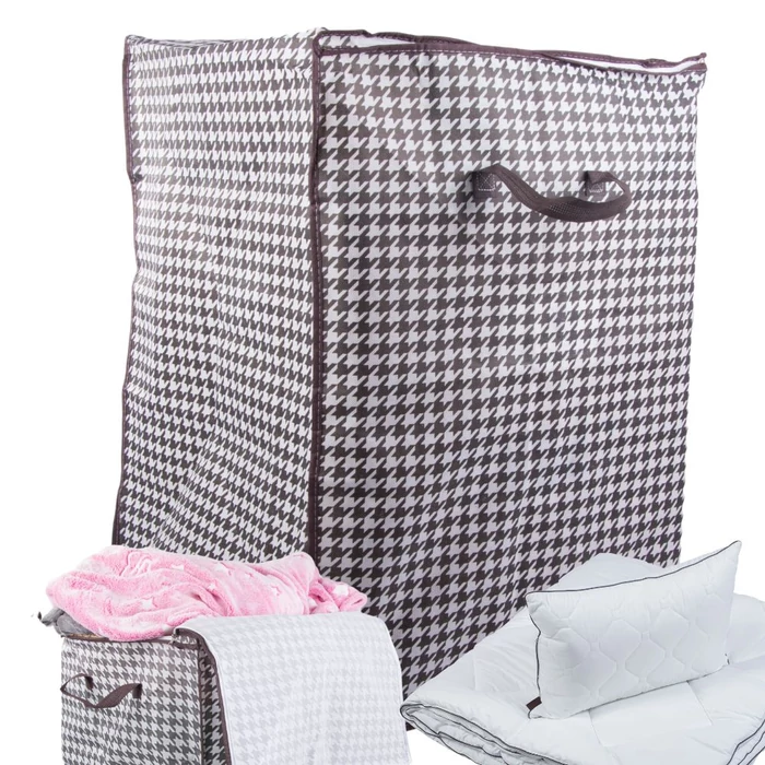 Textil ruhatároló doboz, 180 literes