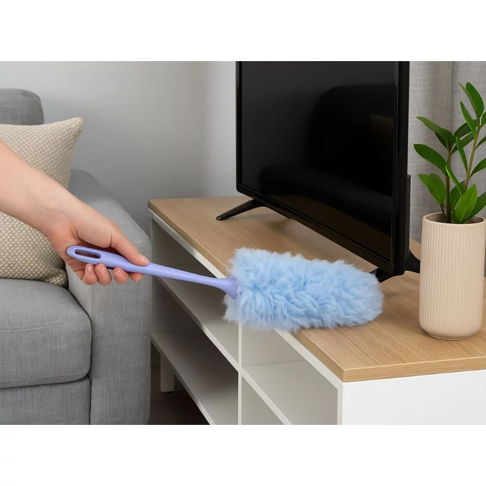 Mikroszálas portörlő kihajtható nyéllel, 35 cm