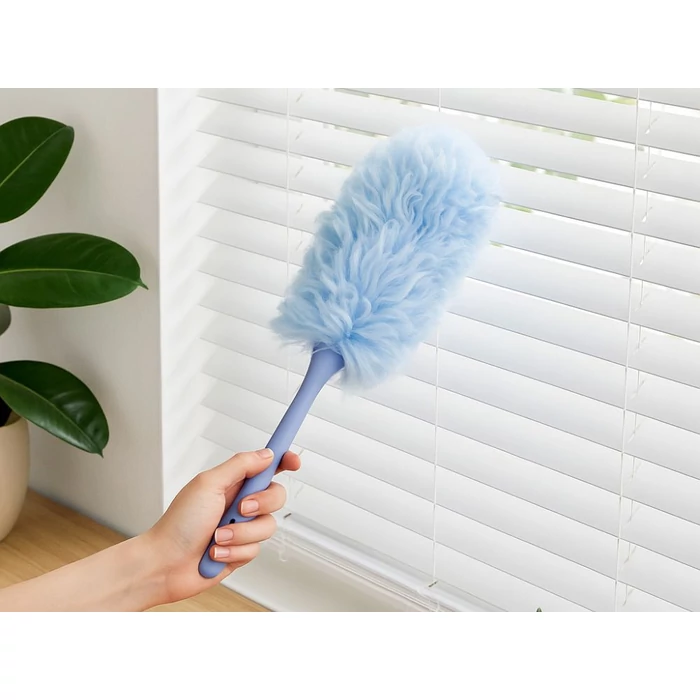 Mikroszálas portörlő kihajtható nyéllel, 35 cm