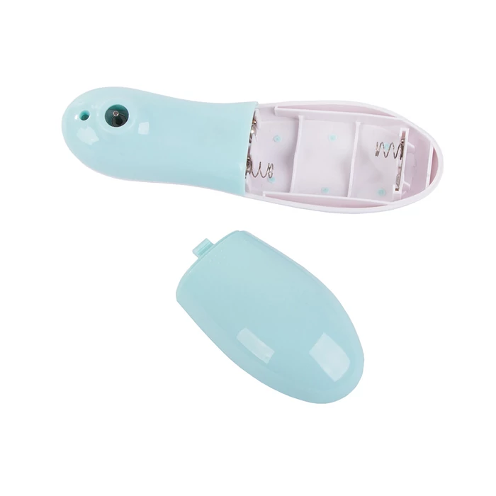 Elektromos körömvágó gyermekeknek és felnőtteknek, kék