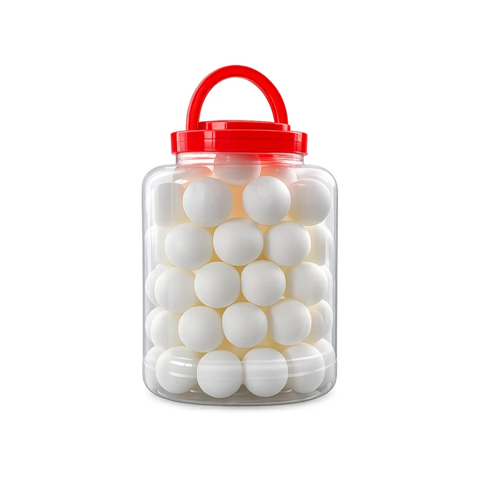 60 darabos pingpong labda készlet, fehér