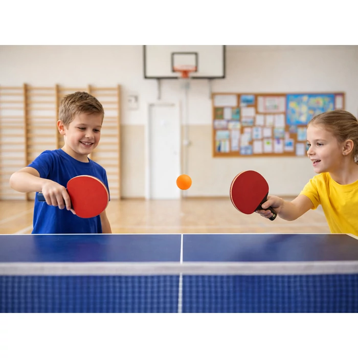 60 darabos pingpong labda készlet, narancssárga