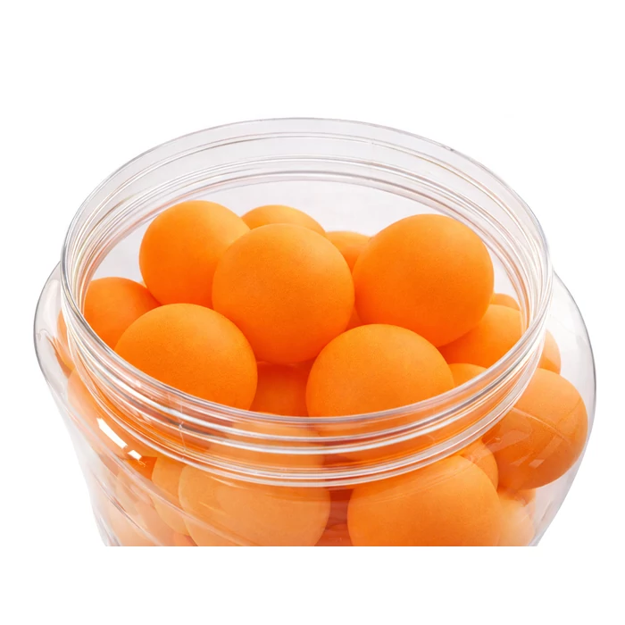 60 darabos pingpong labda készlet, narancssárga