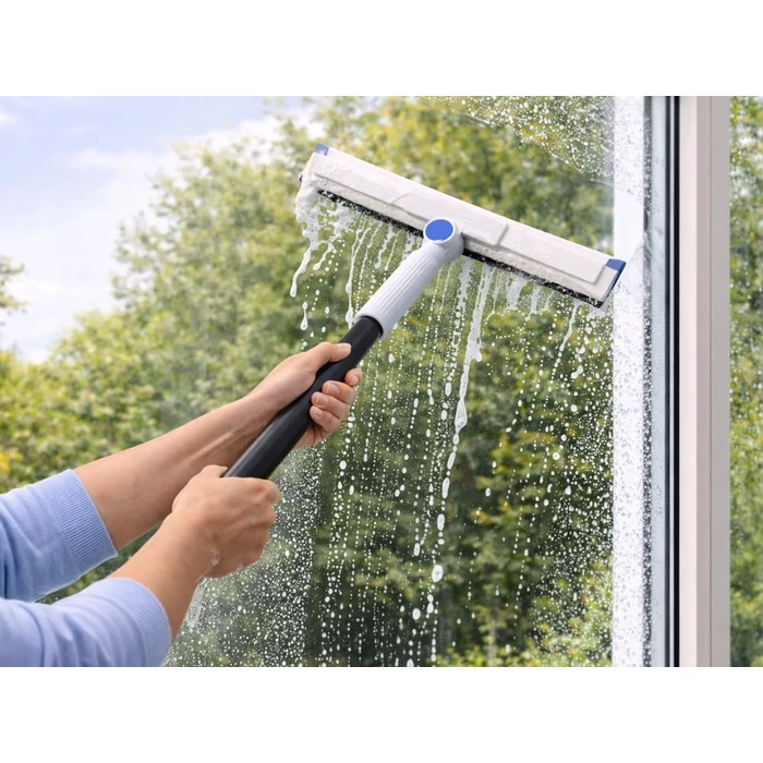 Vízlehúzó 180°-ban forgatható fejjel, állítható nyélhosszal