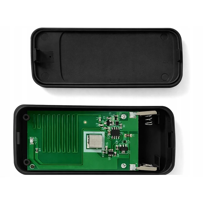 Vezeték nélküli elemes csengő, 300 méter, fekete