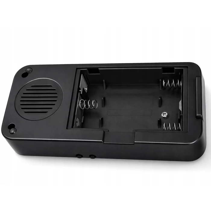 Vezeték nélküli elemes csengő, 300 méter, fekete